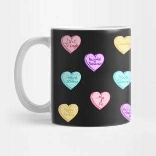 Cute Tropes Loveheart Sticker Pack Mug